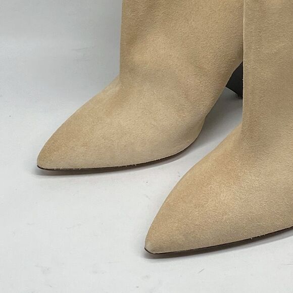 Isabel Marant Miyako 90MM Suede Cone-Heel Booties size 36 - Picture 4 of 12